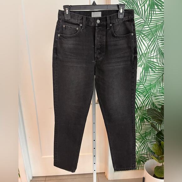 Boyish The Billy High Rise Skinny Jeans in Hustler Black NWT 27 - Picture 3 of 14
